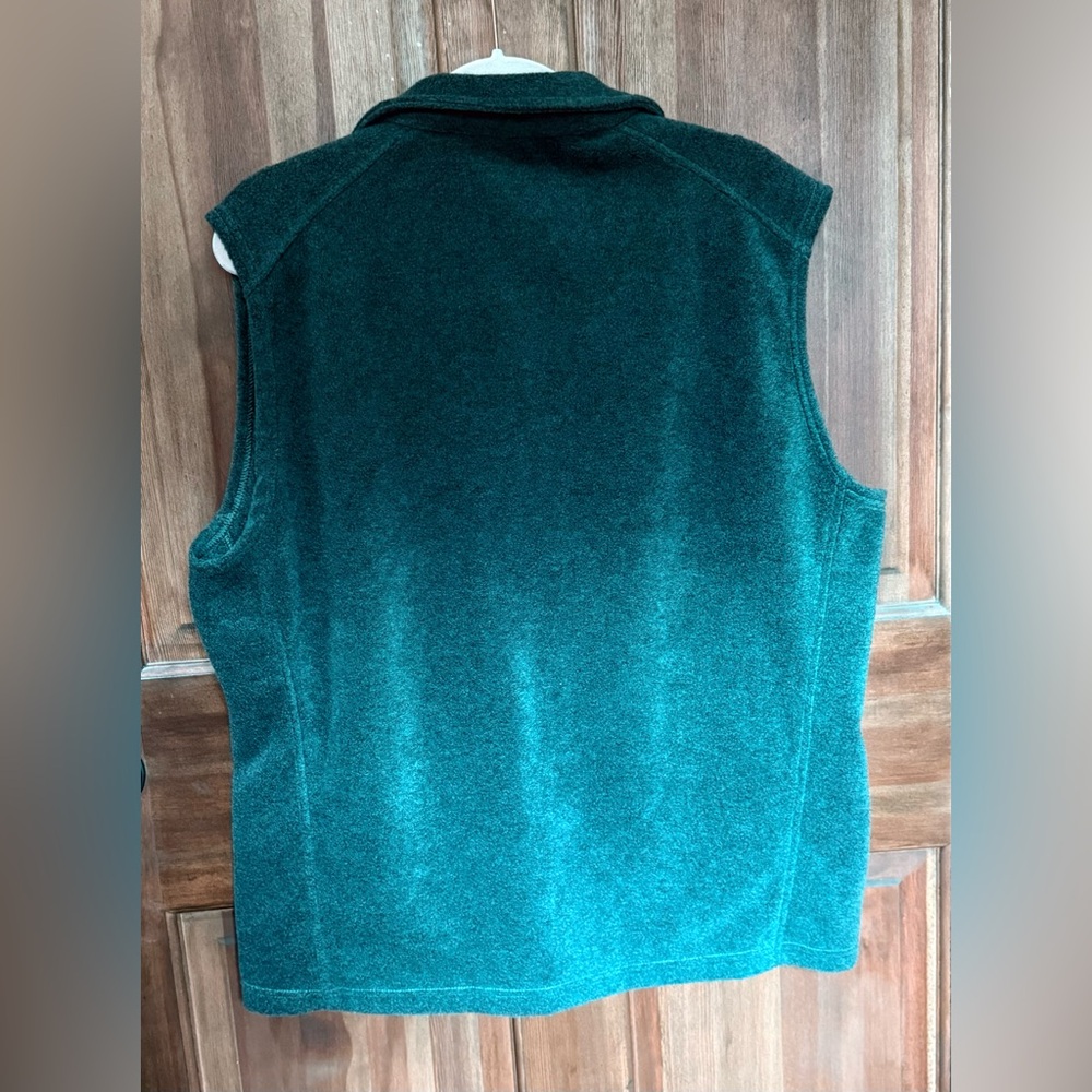 COLUMBIA Men’s Black‎ Fleece Vest Size L - Picture 2 of 4